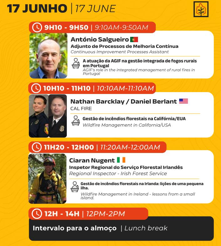 Programação de 17/06 - Manhã - 